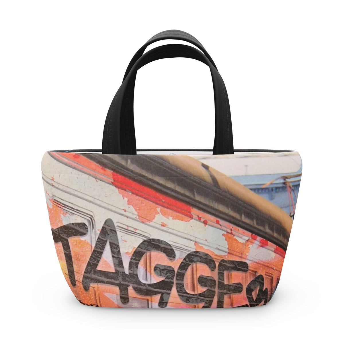 Art Lunch Bag Tagged Design