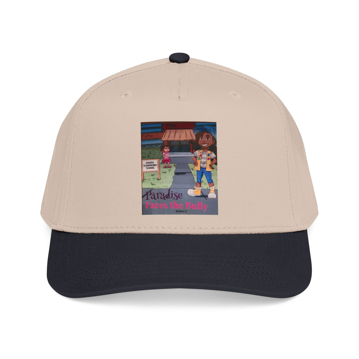 Anti-Bullying Kids Baseball Cap – Paradise Faces the Bully Graphic Hat