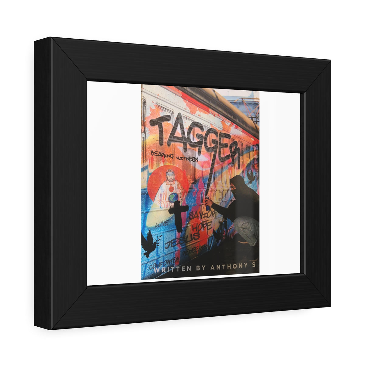 Framed  TAGGER" Street Art Print