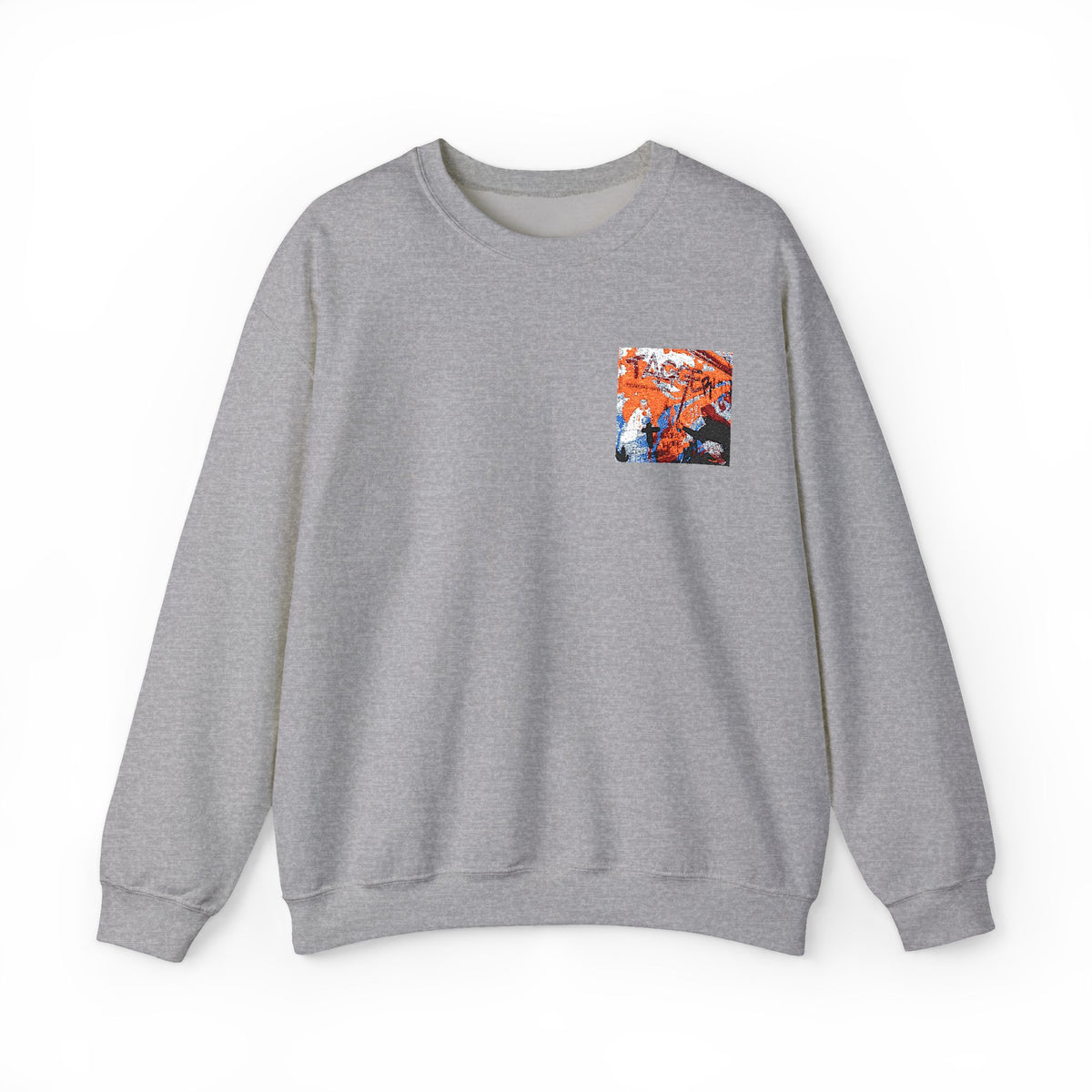 Urban Art Pocket Crewneck Sweatshirt – Tagger Graphic Streetwear for Kids