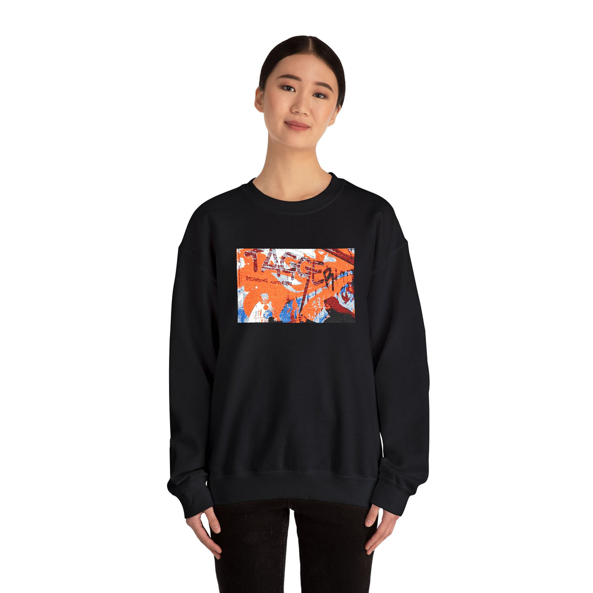Abstract Art Crewneck Sweatshirt for Kids & Teens – Urban Graphic Streetwear