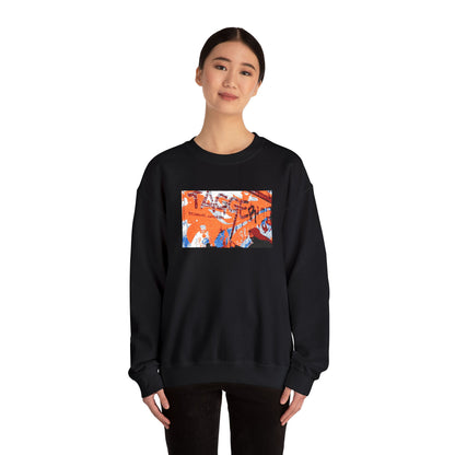 Abstract Art Crewneck Sweatshirt for Kids & Teens – Urban Graphic Streetwear