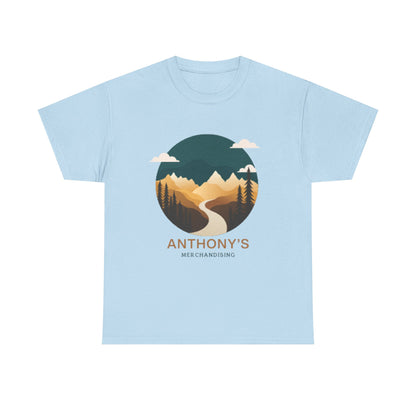 Urban Mountain Graphic Tee for Kids – Inspirational Nature Print T-Shirt