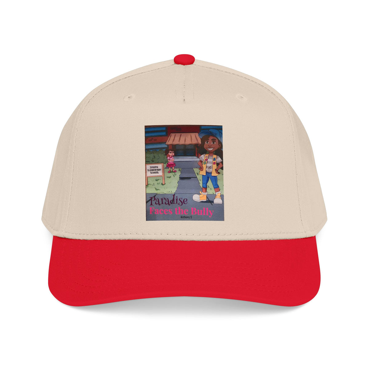 Anti-Bullying Kids Baseball Cap – Paradise Faces the Bully Graphic Hat