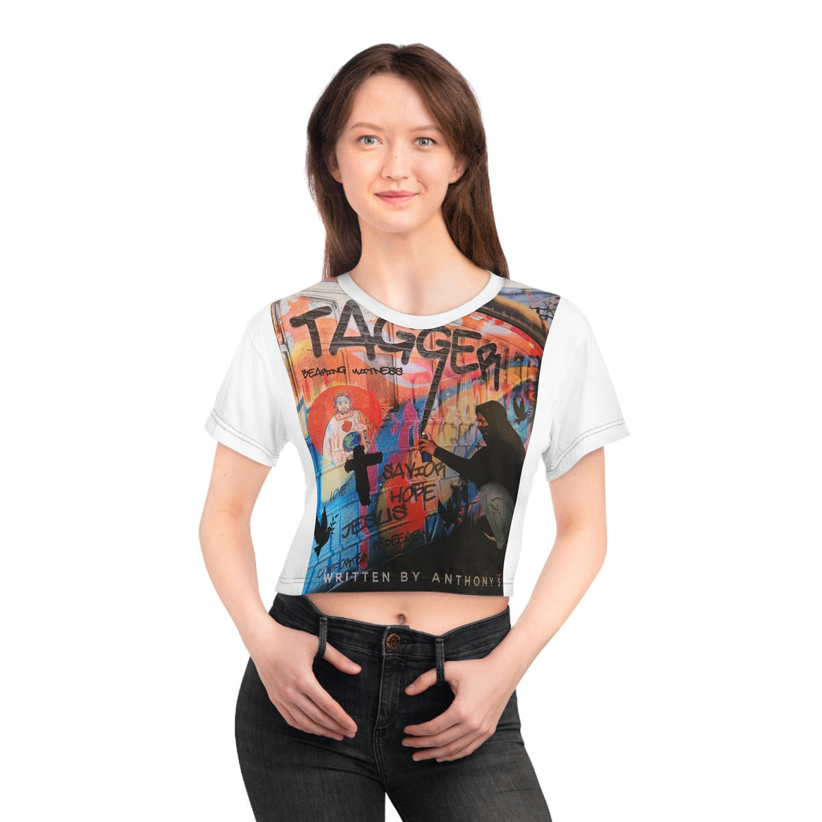 Graffiti Tagger Crop Tee
