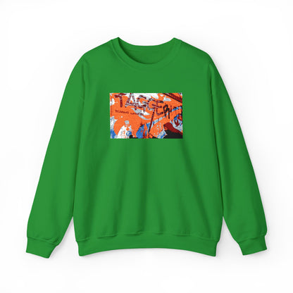 Abstract Art Crewneck Sweatshirt for Kids & Teens – Urban Graphic Streetwear