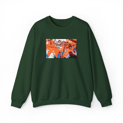 Abstract Art Crewneck Sweatshirt for Kids & Teens – Urban Graphic Streetwear