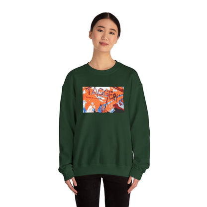 Abstract Art Crewneck Sweatshirt for Kids & Teens – Urban Graphic Streetwear