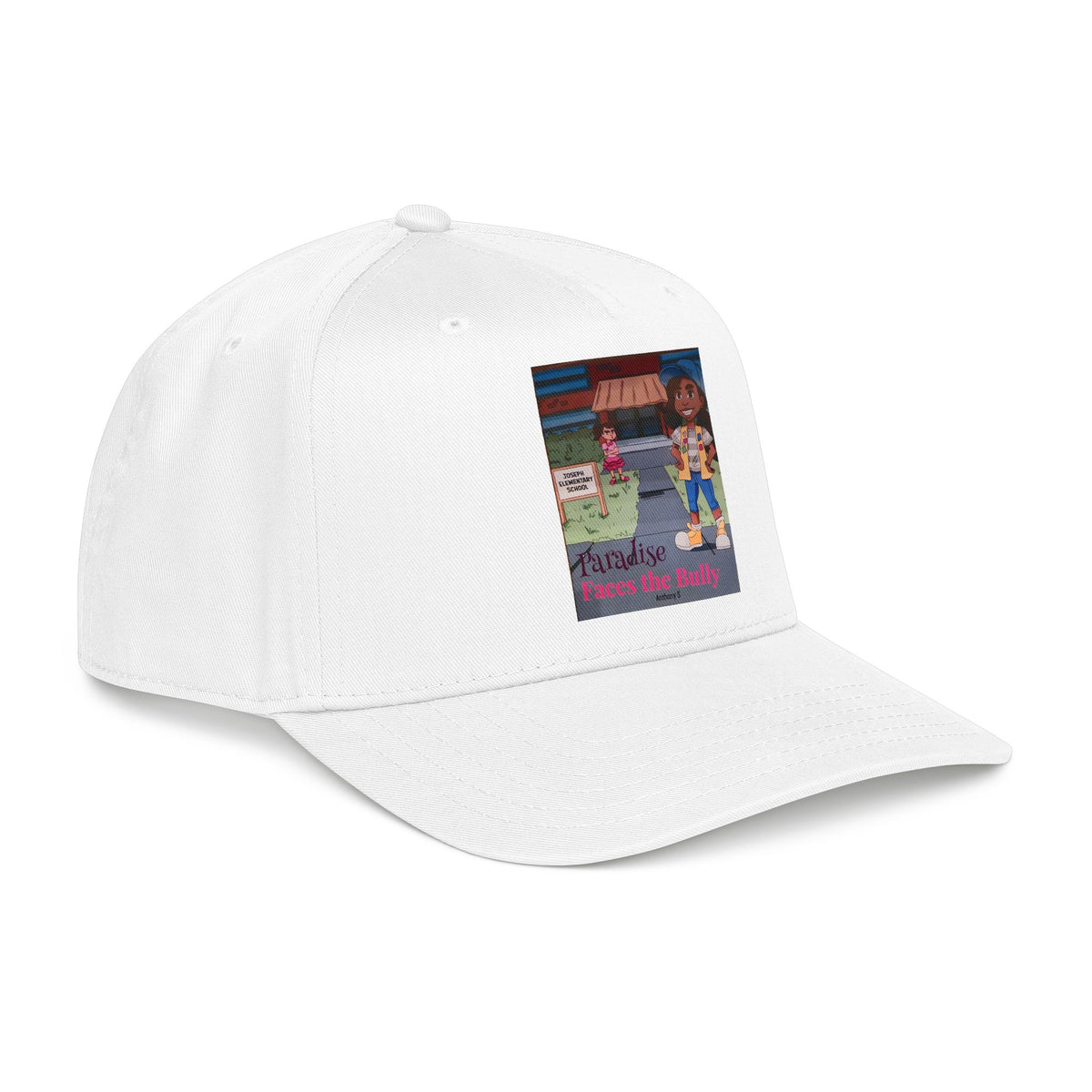Anti-Bullying Kids Baseball Cap – Paradise Faces the Bully Graphic Hat