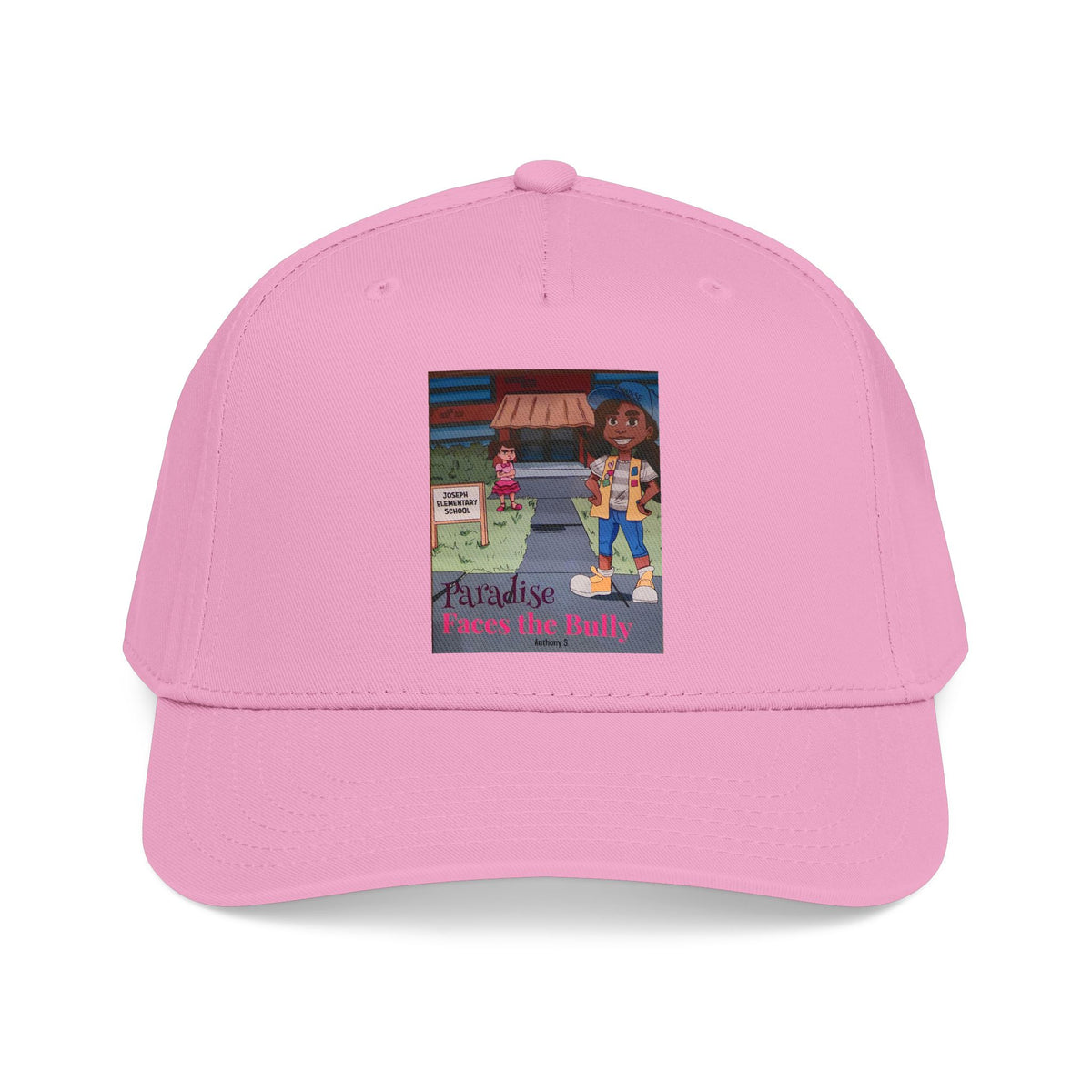 Anti-Bullying Kids Baseball Cap – Paradise Faces the Bully Graphic Hat