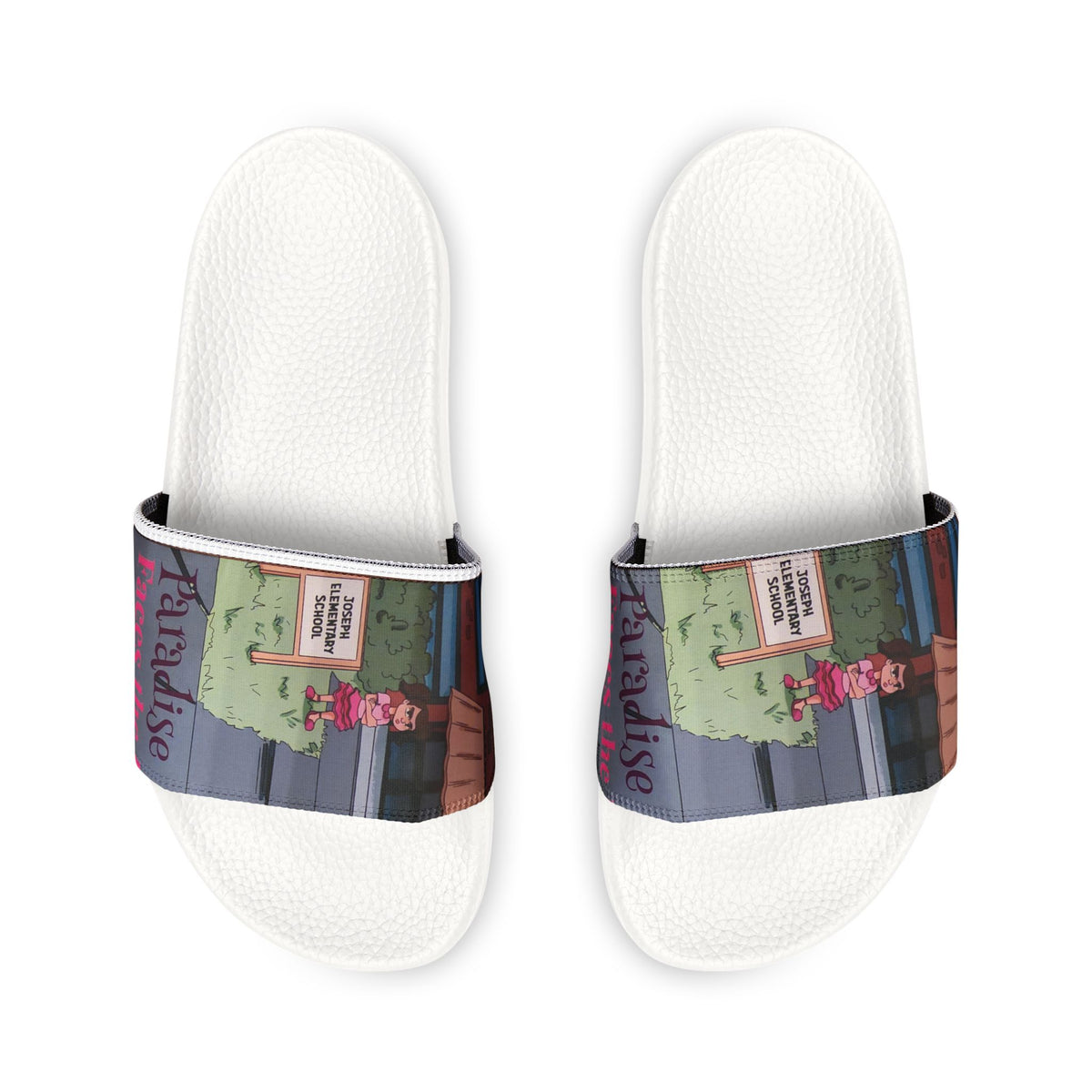 Paradise Graphic Slide Sandals