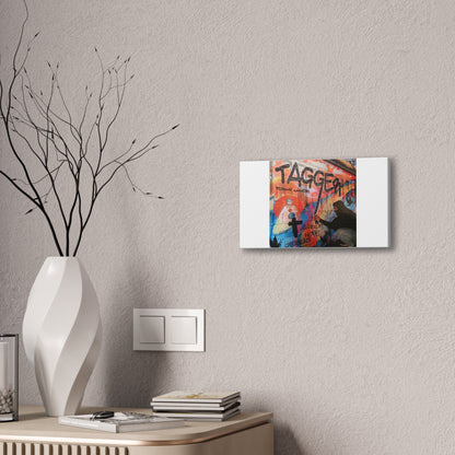 Urban Street Art Graffiti Canvas Wall Poster – Kids Room & Teen Bedroom Decor