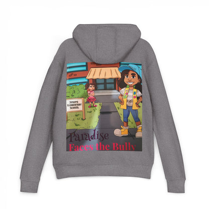 Anti-Bullying Kids Hoodie – Paradise Faces the Bully Storybook Graphic Sweatshirt