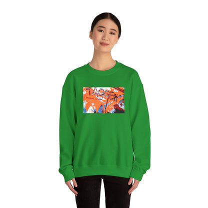 Abstract Art Crewneck Sweatshirt for Kids & Teens – Urban Graphic Streetwear