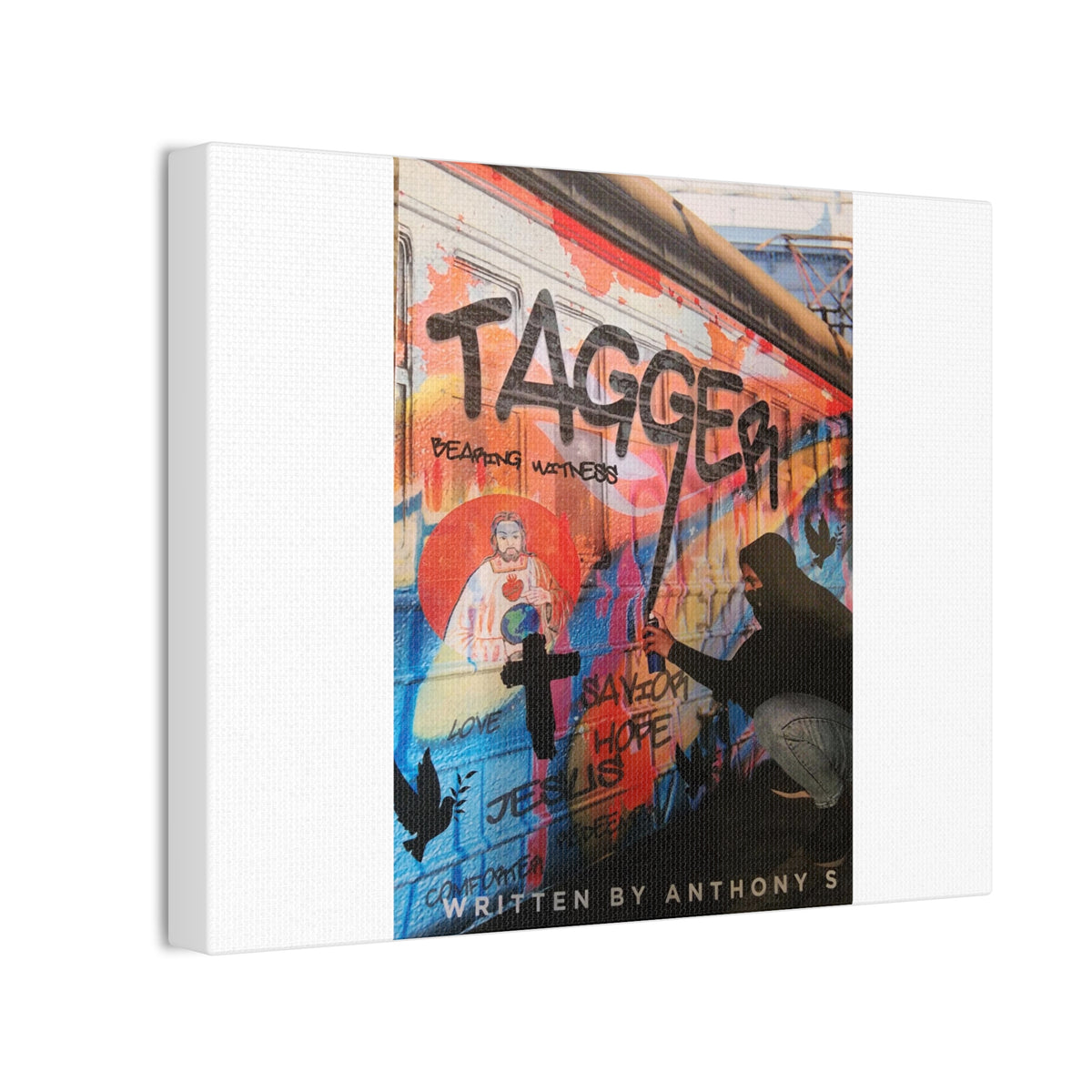 Urban Street Art Graffiti Canvas Wall Poster – Kids Room & Teen Bedroom Decor