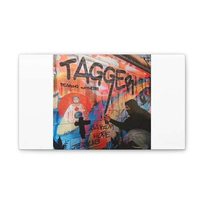 Urban Street Art Graffiti Canvas Wall Poster – Kids Room & Teen Bedroom Decor