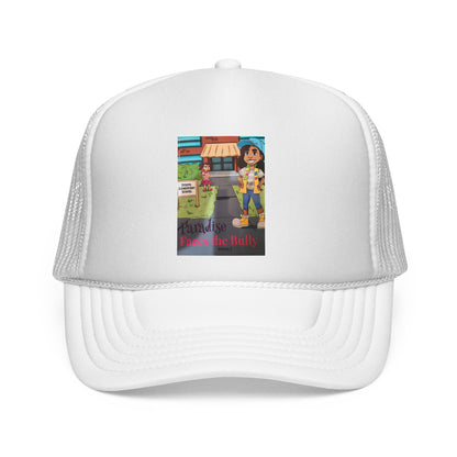 Anti-Bullying Trucker Hat for Kids – Paradise Faces the Bully Character Cap