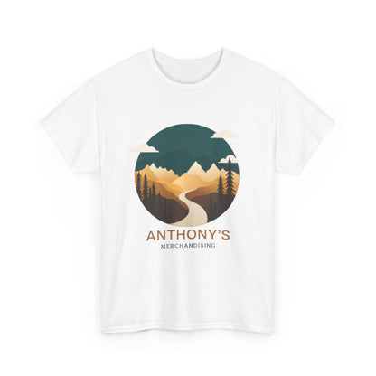 Urban Mountain Graphic Tee for Kids – Inspirational Nature Print T-Shirt