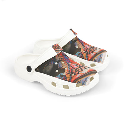 Clogs Graffiti Tagger Print