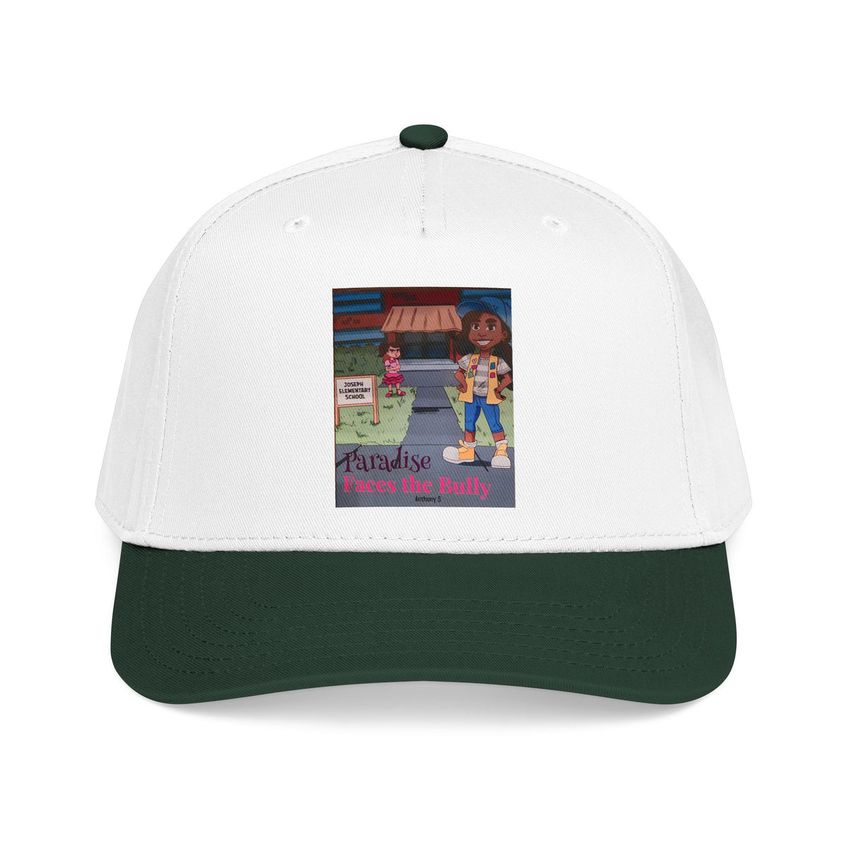 Anti-Bullying Kids Baseball Cap – Paradise Faces the Bully Graphic Hat