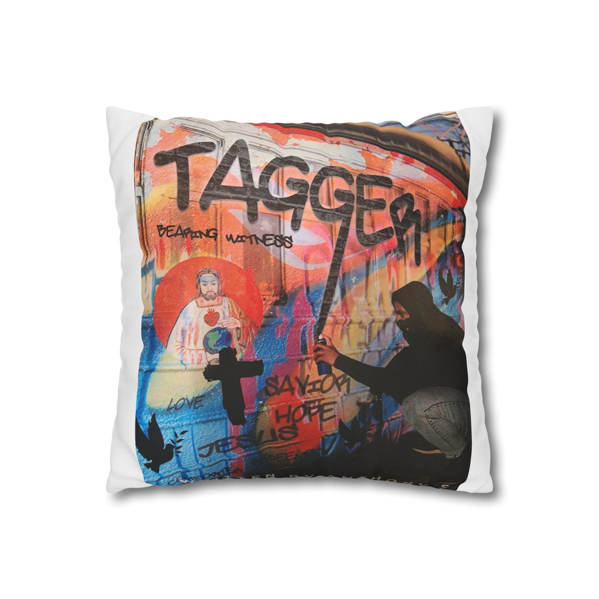 Graffiti Tagger Pillowcase