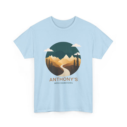 Urban Mountain Graphic Tee for Kids – Inspirational Nature Print T-Shirt