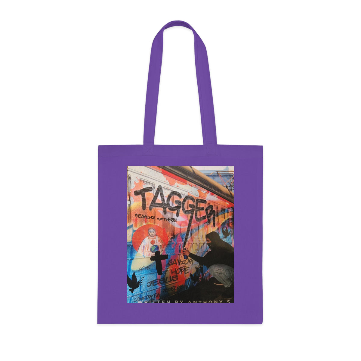 Graffiti Tagger Tote Bag