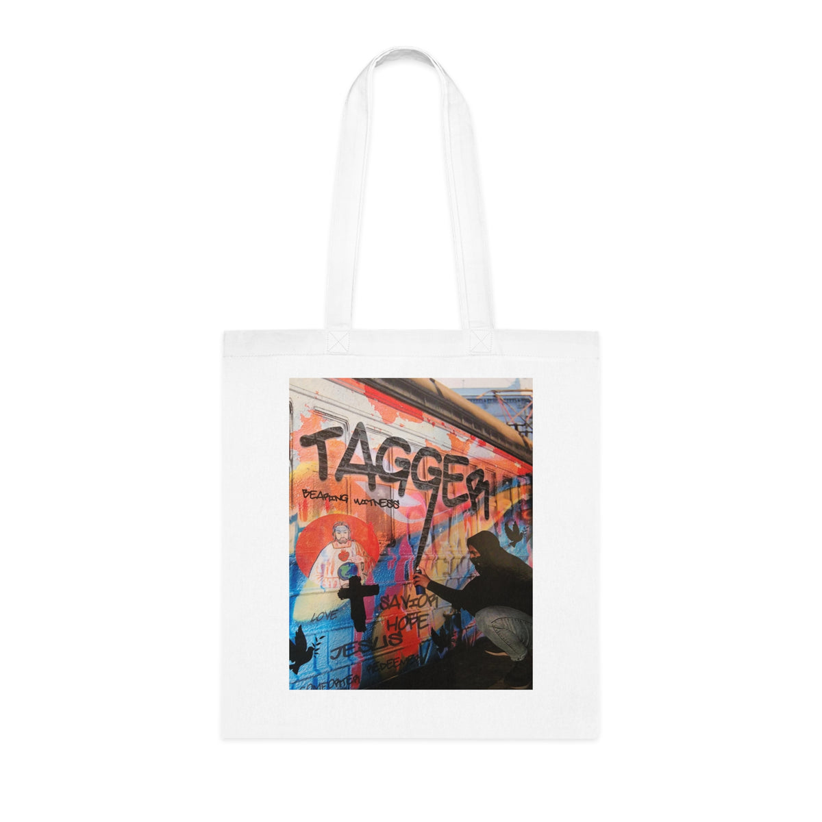 Graffiti Tagger Tote Bag
