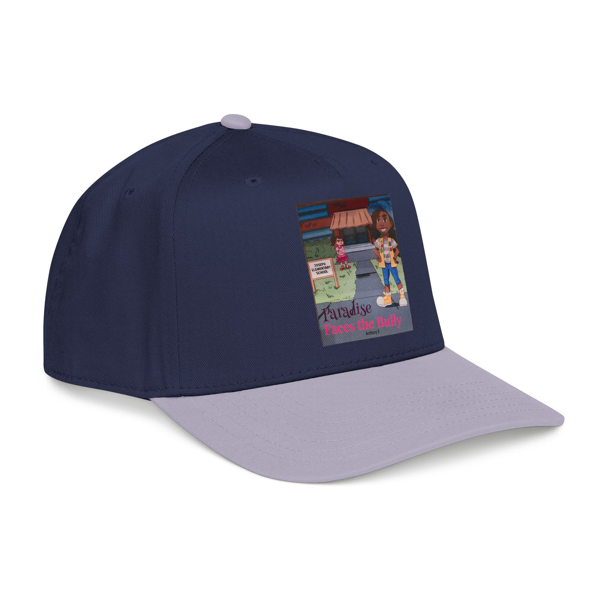 Anti-Bullying Kids Baseball Cap – Paradise Faces the Bully Graphic Hat