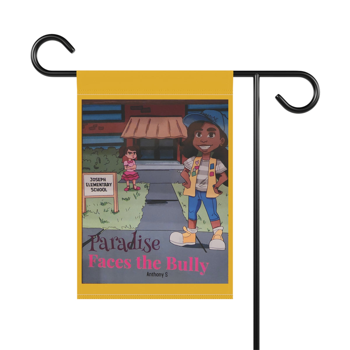 Garden Banner Paradise Faces the Bully